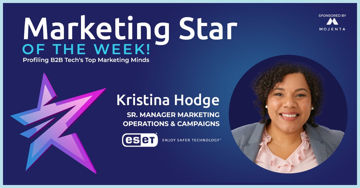 Marketing Star Of The Week: Kristina Hodge, Sr. Marketing Manager